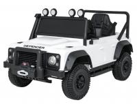Land Rover Defender 110 SVX akkumulátoros gyermek autó - fehér