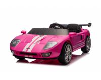 Ford GT kétszemélyes gyermek autó - rózsaszín
