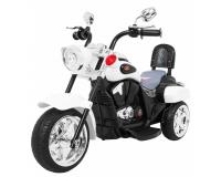 Chopper NightBike elektromos gyerek fehér motor tricikli