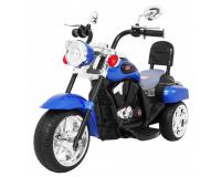 Chopper NightBike elektromos gyerek kék motor tricikli