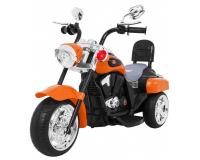 Chopper NightBike elektromos gyerek narancssárga motor tricikli