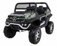 Mercedes BENZ UNIMOG terep mintás akkumulátoros autó