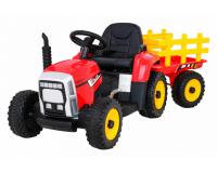 Blow traktor pótkocsival piros színben