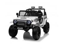 OFF ROAD 4x4 SPORT egyszemélyes akkumulátoros autó fehér színben