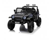 OFF ROAD 4x4 SPORT egyszemélyes akkumulátoros autó fekete színben