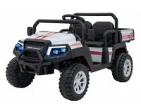Pick-up elektromos gyermek autó - fehér