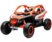 Buggy Maverick Can-am kétszemélyes terepjáró narancssárga színben