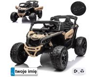 Buggy Can-am egyszemélyes akkumulátoros autó bézs színben