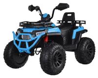 Akkumulátoros quad 4x4 meghajtással kék színben