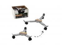 Kerekes virágcserép állvány - 22,5-30 CM x M 7,5 CM