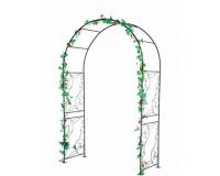 Kerti fém pergola / boltív futónövények számára  motívumokkal 135 x 54 x 215 cm