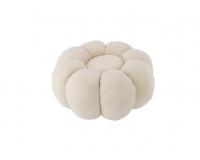 Virág formájú puff 65 × 30 cm - Bézs