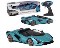 Lamborghini Sian távirányítós luxus sportautó kék színben
