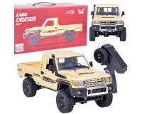 Toyota Land Cruiser 4x4 Pickup távirányítós autó - sárga színben