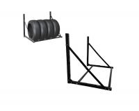 FÜGGŐ GUMIABRONCS TARTÓ TEHERBÍRÁS 100 KG-IG 56 x 50 x 80-120 CM