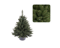 Klasszikus cserepes lucfenyő - műfenyő - 80 cm-es