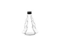 Karácsonyfa üveg 300 ml 28 mm-es fém kupakkal