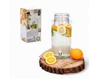 Csapos üveg limonádéhoz és italokhoz - 4 literes