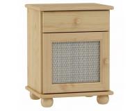 Jupiter éjjeliszekrény - fenyő színben