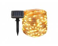 SOLAR LIGHT STRAIN 100 LED - Napelemes világítósor - 9,9 méter