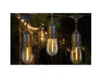 Garden Line ARIANE napelemes kerti fényfüzér - meleg fehér fényű 6M