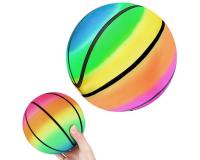 Felfújható színes mintás gumilabda - 23 cm