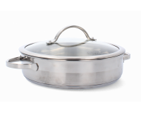 PULPO szükre serpenyő üveg fedéllel  28 cm-es