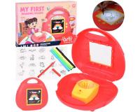 Az első rajzdobozom! - másolós rajztábla bőröndbe csomagolva