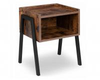 Loft éjjeliszekrény - antikolt tölgy