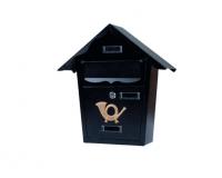 RAVEN antracit postaláda 37x36,5x7,5cm