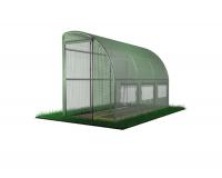 KERTI FÓLIAAGÚT 3 SZEGMENTES "FÉL" 4×1,5×2 m – ZÖLD