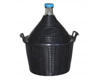 10 literes üvegballon műanyag fonott bevonattal