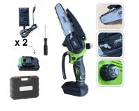 AKKUS ÁGFŰRÉSZ 15 CM 600 W 21 V