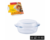 Kerek sütőtál 1,7 L fedővel