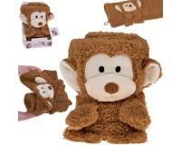 My Pet Blankie – 2 az 1-ben babatakaró és plüssjáték -barna majom