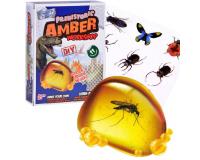 Kreatív őskori borostyánkészlet rovarokkal
