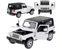 Fehér színű Jeep terepjáró