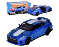 Kék színű Nissan GT-R játékautó