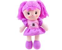 Zuzia aranyos puha lila rongybaba  - 33 cm