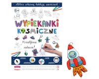 Süthető zsugorfólia kreatív készlet  - űrhajós