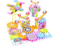 9 az 1-ben színes elemes építőjáték - 165 építőelemből álló készlet