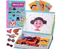 Mágneses puzzle vicces arcokkal