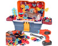 Szerszámosláda csavarhúzó készlet - 298 darabos