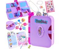 Varázsnapló karkötővel, medálokkal, jegyzetfüzettel