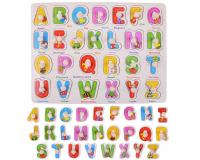 Formabeillesztő színes angol ABC kirakó - 26 betű