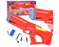 Elektromos vízipisztoly 6 méteres hatótávval piros színben