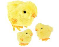 Felhúzható ugráló sárga kiscsibe