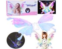 Mesés színes világító tündérszárnyak hangeffektusokkal