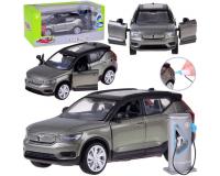 Volvo XC40 fém elektromos kisautó töltővel 1:32 méretarányban