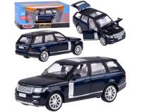 Range Rover 2013 sötétkék fém kisautó 1:36 méretarányban